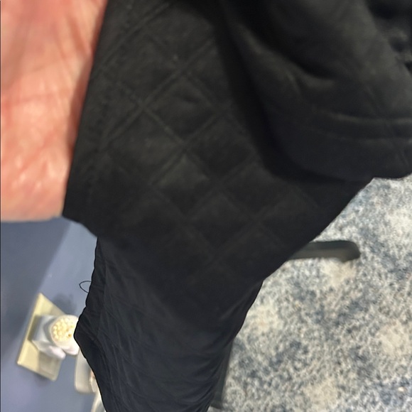 Mary Square Black Quilted Madelyn Jacket and Short set - Picture 9 of 12